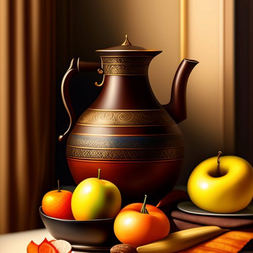 A n indian still life high detailed